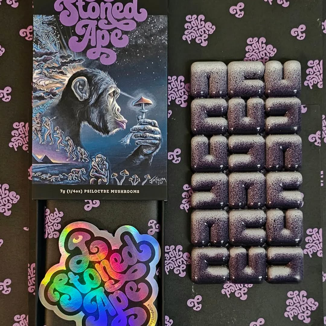 stoned chocolate bar